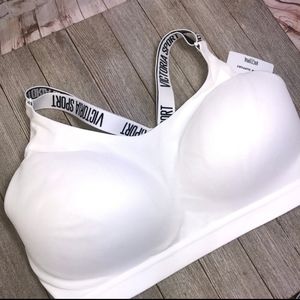 New Victoria's Secret white razorback bra